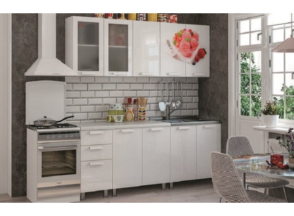 Готовая кухня Айскрим 2.0 м